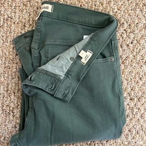 Madwell High Waist Skinny - Green